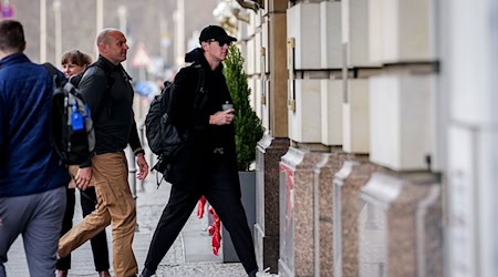 Die US-Delegation traf am Vormittag in Berlin ein.   / Foto: Kay Nietfeld/dpa