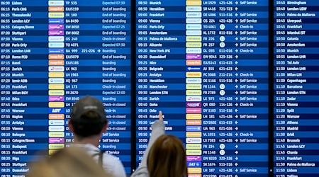 Passagiere sollten sich vor dem Antritt ihrer Reise über ihren Flug informieren. (Archivbild) / Foto: Michael Ukas/dpa