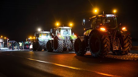 Der Landkreis hatte die geplanten Proteste der Bauern verboten. (Archivbild) / Foto: Philip Dulian/dpa
