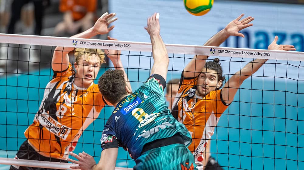 Die BR Volleys unterlagen dem italienischen Topteam aus Perugia deutlich. (Archivbild)  / Foto: Andreas Gora/dpa