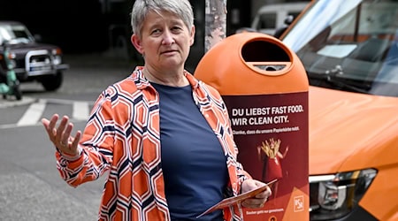 Die BSR-Beschäftigten sehen sich öfter mit Aggression und Gewalt konfrontiert, sagt BSR-Chefin Stephanie Otto. (Archivbild) / Foto: Britta Pedersen/dpa