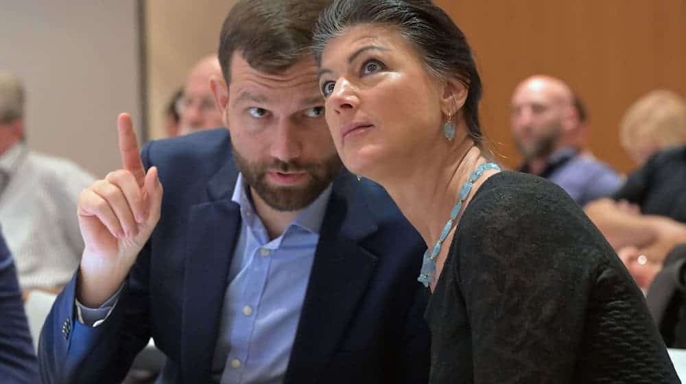 Brandenburgs BSW-Landesgeschäftsführer Stefan Roth äußert sich zur Forderung der SPD einem Treuebekenntnis zur Koalition (Archivbild). / Foto: Michael Bahlo/dpa