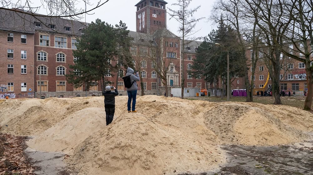 Das Areal soll zu einem Universitäts-Campus umgebaut werden. / Foto: Soerren Stache/dpa