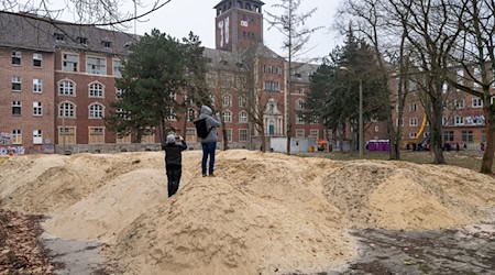 Das Areal soll zu einem Universitäts-Campus umgebaut werden. / Foto: Soerren Stache/dpa