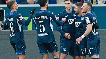 Brach den Bann gegen Union: Torjäger Andrej Kramaric (2.v.r.). / Foto: Uwe Anspach/dpa