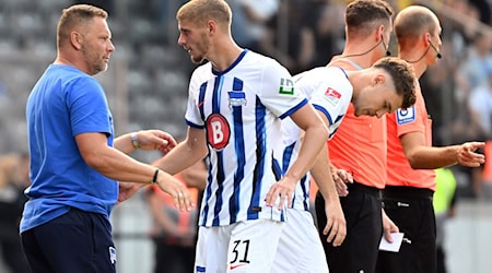 Marton (M) ist noch in Berlin, Pal Dardai (l) arbeitet inzwischen in Ungarn. (Archivbild) / Foto: Soeren Stache/dpa