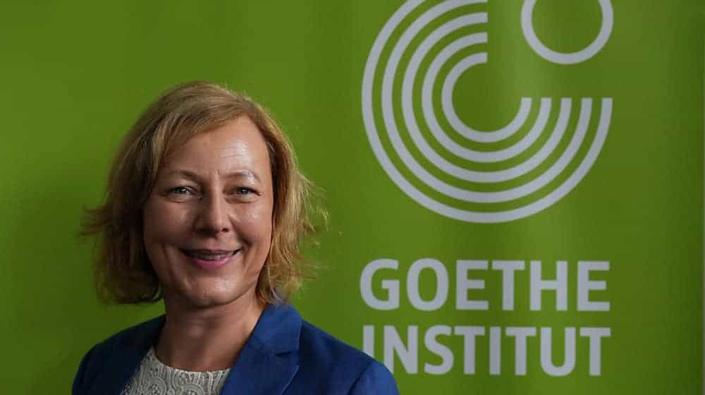 Gesche Joost ist seit November 2024 Präsidentin des Goethe-Instituts. (Archivbild) / Foto: Soeren Stache/dpa