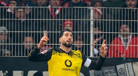 Der BVB-Kapitän traf auch zum 1:0.  / Foto: Soeren Stache/dpa