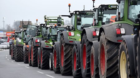 Die Proteste wurden von den Landwirten vom 11. bis zum 17. Januar angemeldet. (Archivbild) / Foto: Frank Hormann/dpa