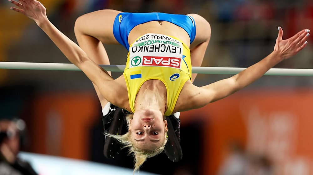 Julija Lewtschenko aus der Ukraine gewinnt das Cottbuser Springermeeting. (Archivbild) / Foto: STR/AP