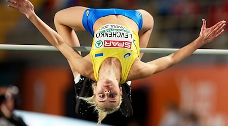 Julija Lewtschenko aus der Ukraine gewinnt das Cottbuser Springermeeting. (Archivbild) / Foto: STR/AP