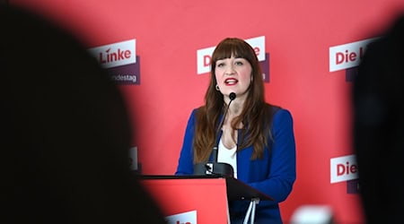 Linksfraktionschefin Reichinnek kritisiert Pläne von Alexander Dobrindt als Konsequenz aus dem Anschlag auf das Berliner Stromnetz. / Foto: Elisa Schu/dpa