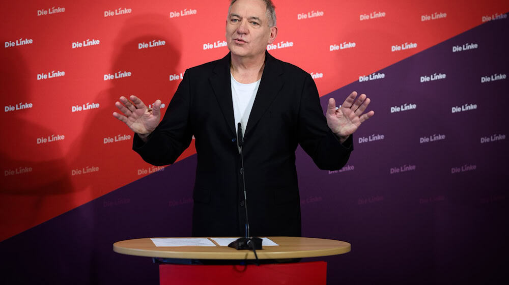 Linken-Chef Jan van Aken findet den Anschlag auf das Berliner Stromnetz «total Panne". / Foto: Bernd von Jutrczenka/dpa