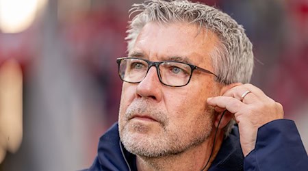 Rückkehr an alte Wirkungsstätte: Mainz-Chefcoach Urs Fischer. (Archivbild) / Foto: Torsten Silz/dpa