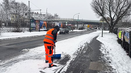 In Berlin und Brandenburg werden mehrere Zentimeter neuer Schnee erwartet. / Foto: Oliver von Riegen/dpa
