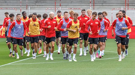 Union Berlin bereitet sich auf das Auswärtsspiel bei der TSG 1899 Hoffenheim vor. (Archivbild) / Foto: Andreas Gora/dpa