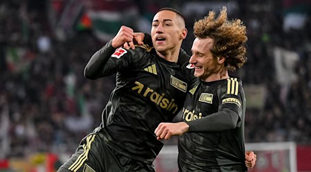 Marin Ljubicic (l) verlässt Union bis zum Saisonende. (Archivbild) / Foto: Harry Langer/dpa