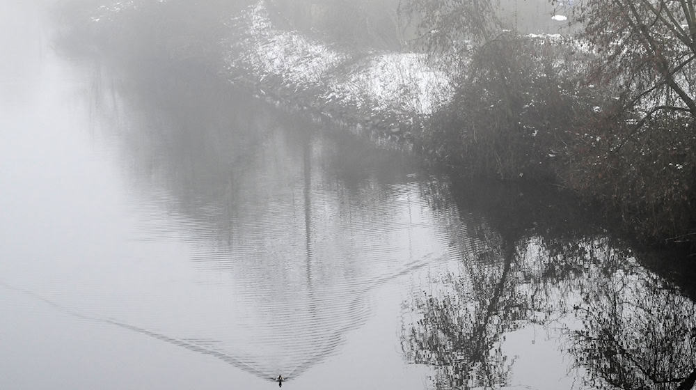 Der DWD prognostiziert neben anhaltender Glätte auch Nebel. / Foto: Jens Kalaene/dpa