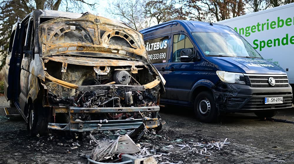 Ob die zwei mutmaßlichen Brandanschläge zusammenhängen ist noch unklar. (Archivbild) / Foto: Sebastian Gollnow/dpa