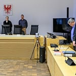 Der AfD-Landtagsabgeordnete Wilko Möller will juristisch gegen ein Urteil des Landgerichts Frankfurt (Oder) zu einem Wahlplakat vorgehen. (Archivbild) / Foto: Patrick Pleul/dpa