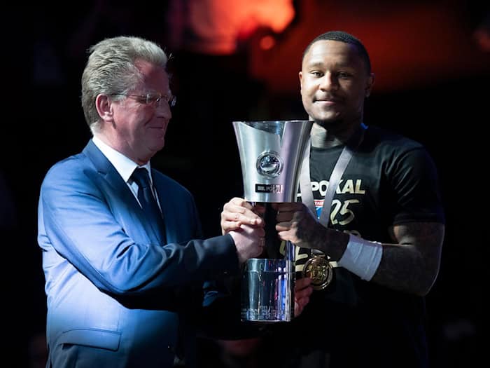 BBL-Boss Stefan Holz kann sich ein gemeinsames Top Four vorstellen. (Archivbild) / Foto: Sebastian Kahnert/dpa