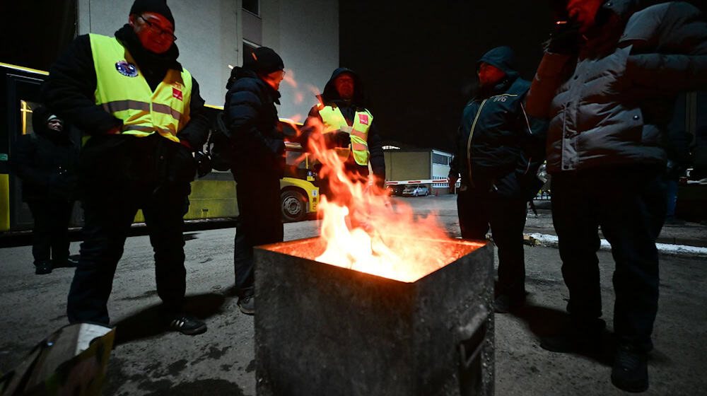 Aus Sicht der Streikleitung lief der Warnstreik in Berlin erfolgreich.  / Foto: Sebastian Christoph Gollnow/dpa