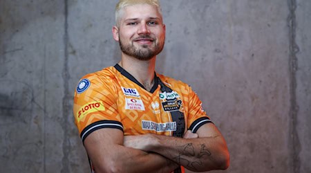 Volleys-Kapitän Ruben Schott / Foto: Andreas Gora/dpa