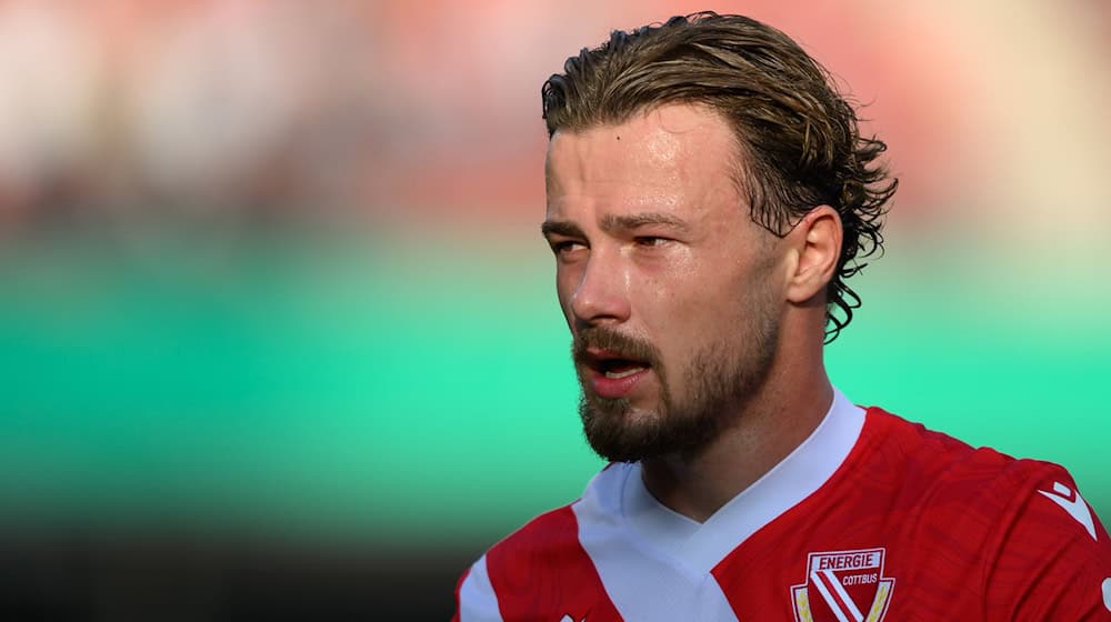 Henry Rorig hatte Energie Cottbus in Führung gebracht. (Archivbild) / Foto: Robert Michael/dpa