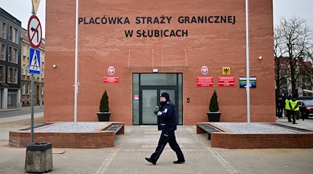 Neuer und größerer Standort: Das Gemeinsame Zentrum der deutsch-Polnische Polizei- und Zollzusammenarbeit ist von Swiecko in Polen nach Slubice umgezogen.  / Foto: Sebastian Christoph Gollnow/dpa