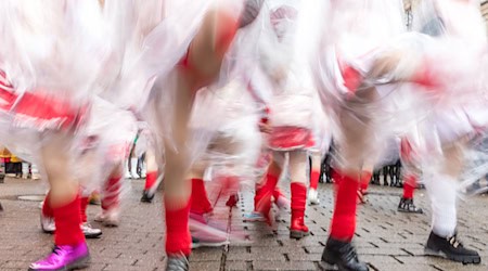 In Cottbus startet am Sonntag der Karnevalsumzug. (Archivbild) / Foto: Frank Hammerschmidt/dpa