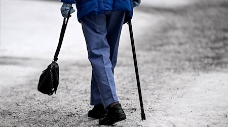 Friedhöfe bleiben wegen Glättegefahr geschlossen