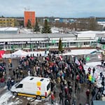 Die Wurstfabrik in Britz bei Eberswalde soll schließen - dagegen gibt es Protest von Beschäftigten. / Foto: Patrick Pleul/dpa