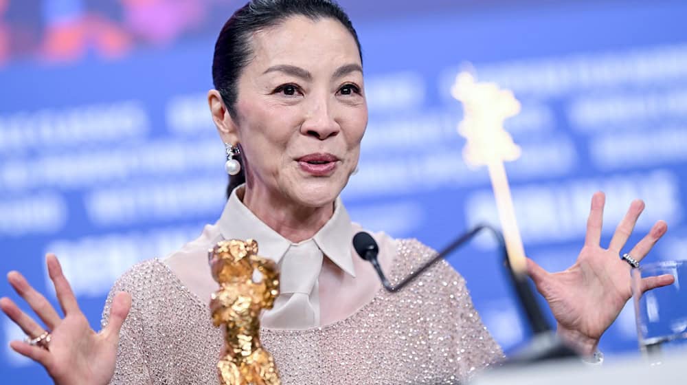 Ein Hollywoodstar auf der Berlinale: Michelle Yeoh. / Foto: Britta Pedersen/dpa