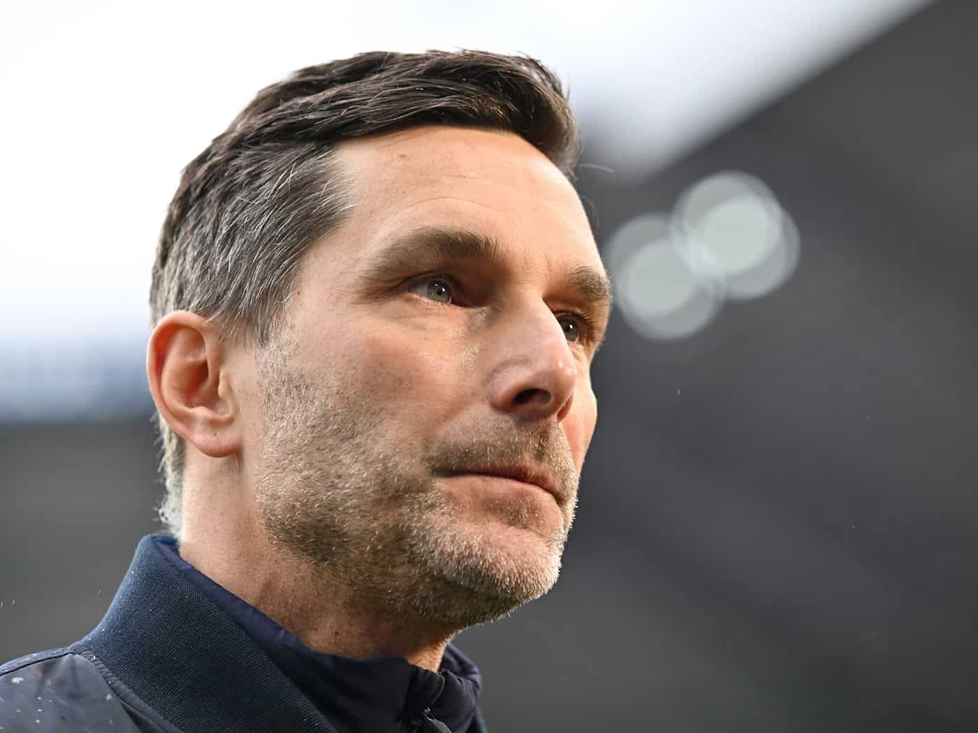 Stefan Leitl hat den Aufstieg mit Hertha BSC abgehakt. (Archivbild) / Foto: Swen Pförtner/dpa