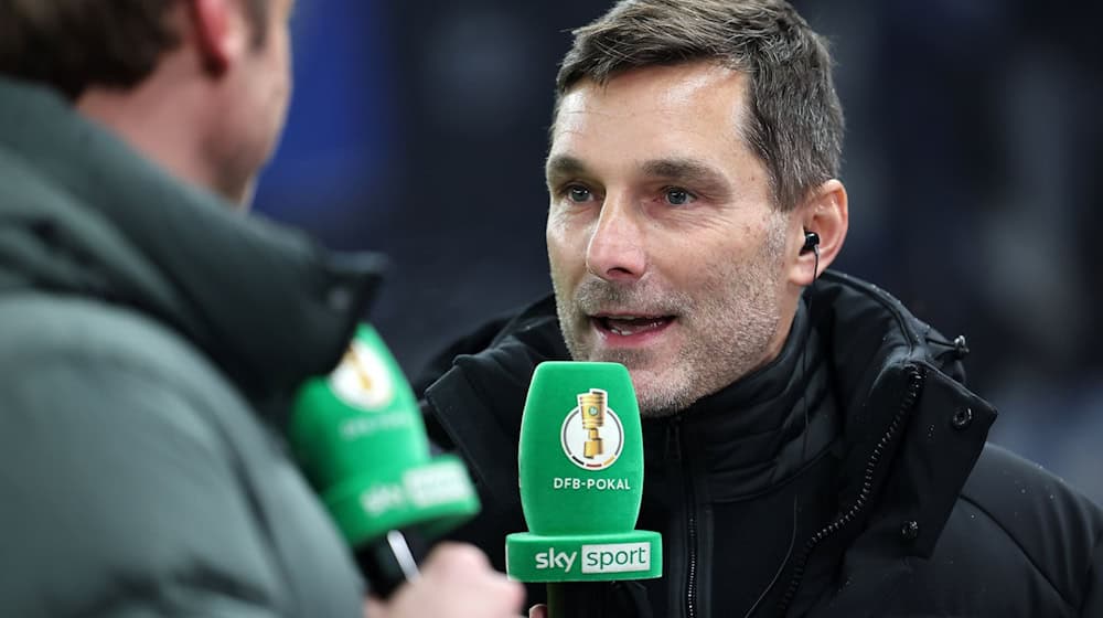 Stefan Leitl hätte sich Kai Wegner im Olympiastadion gewünscht. / Foto: Andreas Gora/dpa