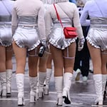 Der «Zug der fröhlichen Leute» fand am Sonntag statt. / Foto: Patrick Pleul/dpa