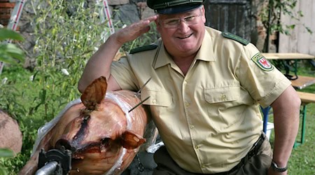 Er war als Dorfpolizist Krause beliebt - der brandenburgische Schauspieler Horst Krause. (Archivbild) / Foto: Patrick Pleul/dpa-Zentralbild/dpa