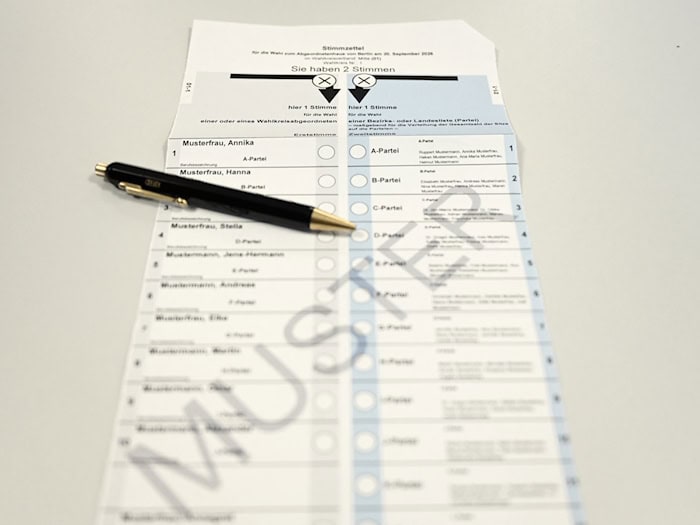 Die Wahl zum Berliner Abgeordnetenhaus findet am 20. September statt. (Symbolbild) / Foto: Elisa Schu/dpa