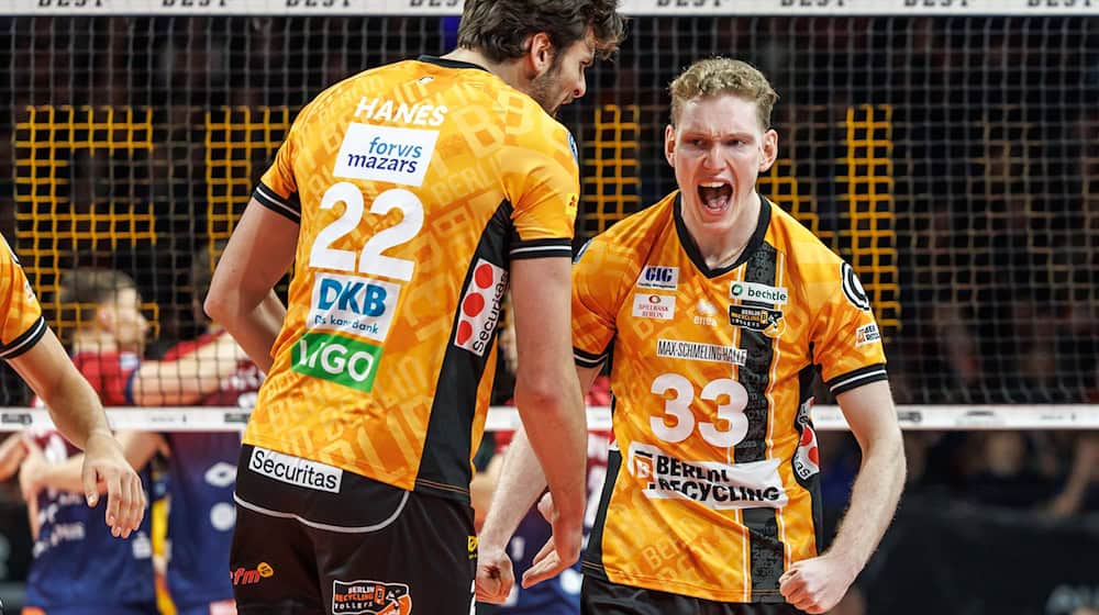 Jake Hanes war einmal mehr Topscorer der BR Volleys. (Archivbild) / Foto: Andreas Gora/dpa