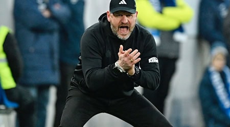 Engagiert wie eh und je: Union-Cheftrainer Steffen Baumgart (Archivbild) / Foto: Uwe Anspach/dpa