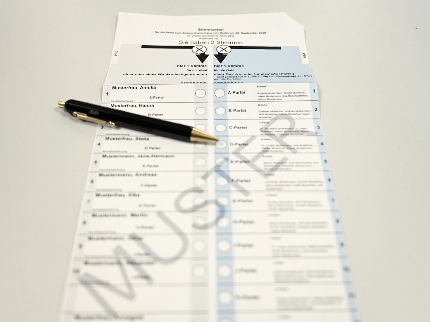 Die Wahl zum Berliner Abgeordnetenhaus am 20. September verspricht viel Spannung. (Archivbild) / Foto: Elisa Schu/dpa