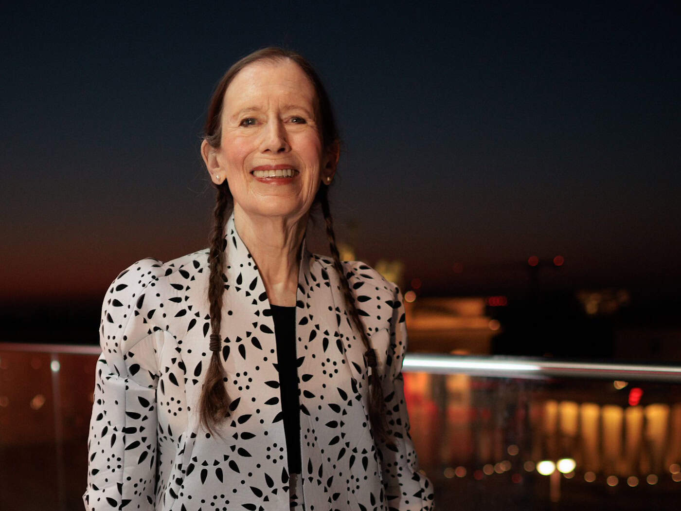 Die Künstlerin Meredith Monk ist in Berlin gewürdigt worden. / Foto: Carsten Koall/dpa
