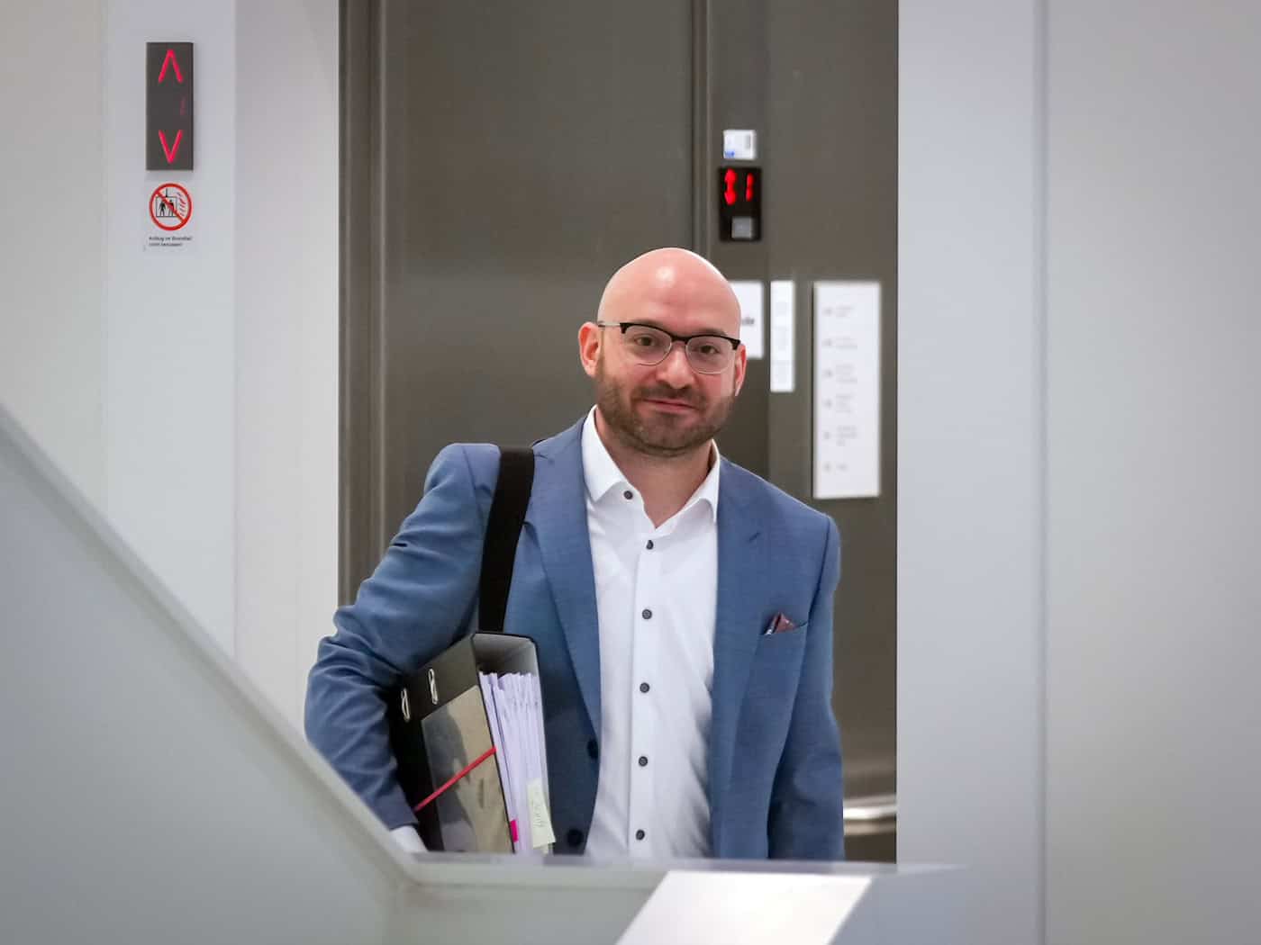 Brandenburgs Innenminister René Wilke soll ein neues Ministeramt bekommen. / Foto: Soeren Stache/dpa