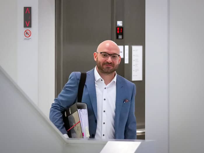 Brandenburgs Innenminister René Wilke soll ein neues Ministeramt bekommen. / Foto: Soeren Stache/dpa