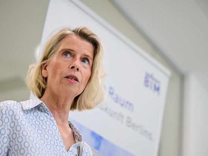 Ihre Gesellschaft vergibt elf Grundstücke: BIM-Geschäftsführerein Birgit Möhring. / Foto: Sebastian Gollnow/dpa