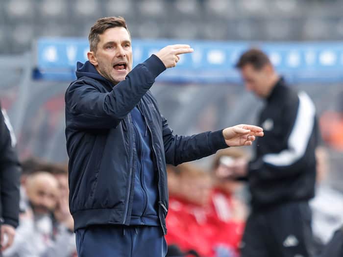 Stefan Leitl hat den Aufstieg mit Hertha BSC längst abgehakt.  / Foto: Andreas Gora/dpa