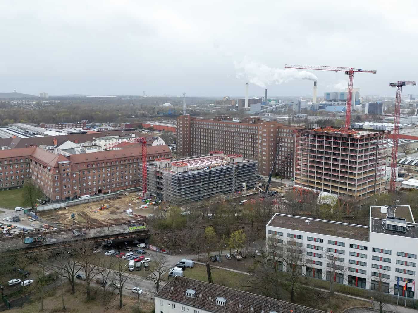 Das Projekt Siemensstadt Square gehört zu den wichtigsten Stadtentwicklungsvorhaben in Berlin.  / Foto: Sebastian Christoph Gollnow/dpa