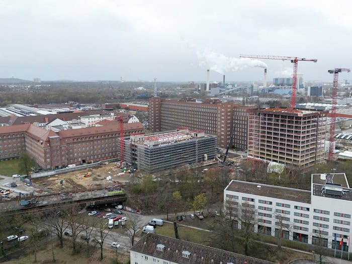 Das Projekt Siemensstadt Square gehört zu den wichtigsten Stadtentwicklungsvorhaben in Berlin.  / Foto: Sebastian Christoph Gollnow/dpa