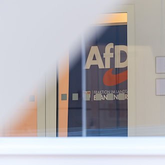 Die Brandenburger AfD-Landtagsfraktion darf nicht an einem Praktikumstag für Schüler mitmachen (Archivbild).  / Foto: Soeren Stache/dpa-Zentralbild/dpa