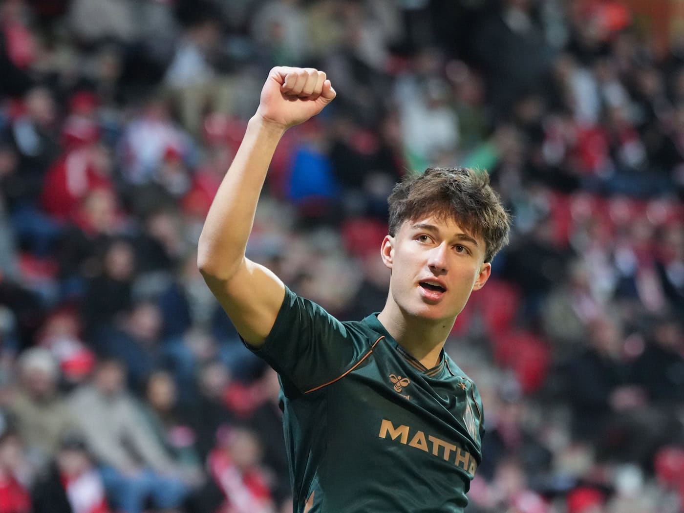 Traf in seiner Geburtsstadt: Patrice Covic. / Foto: Soeren Stache/dpa